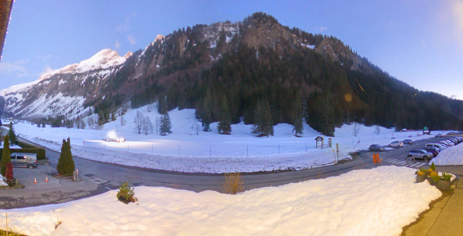 Webcam Le Grand-Bornand - Auberge Nordique Lormay - 1200 m