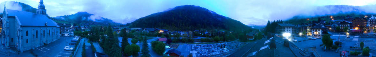 Webcam Le Grand-Bornand - Village - 1000 m