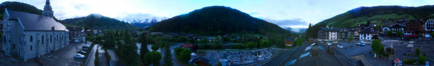 Webcam Le Grand-Bornand - Village - 1000 m