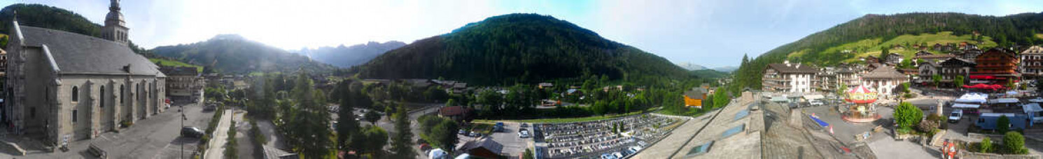 Webcam Le Grand-Bornand - Village - 1000 m