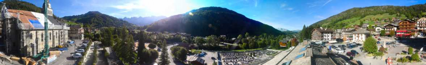 Webcam Le Grand-Bornand - Village - 1000 m