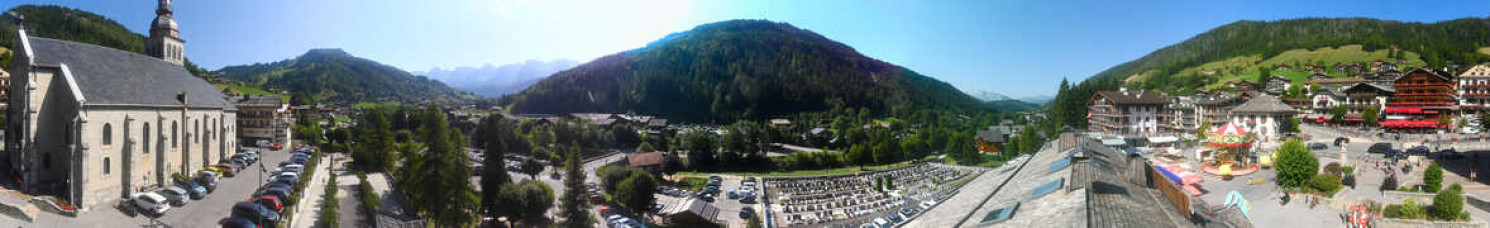 Webcam Le Grand-Bornand - Village - 1000 m