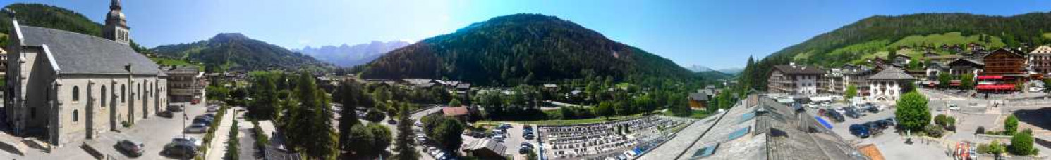 Webcam Le Grand-Bornand - Village - 1000 m